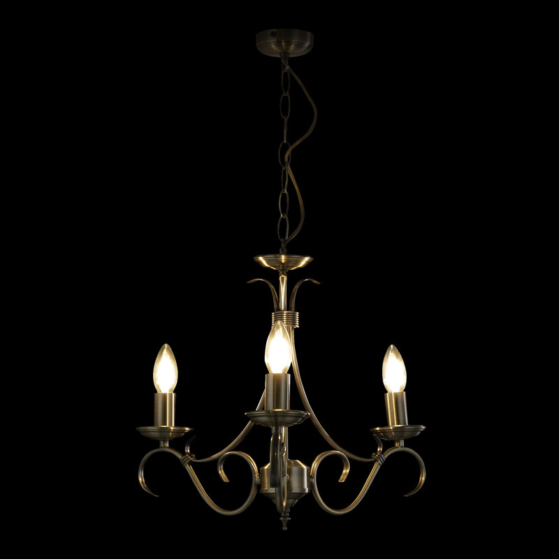Barney 5 Light Candle Style Chandelier | Candle style Barney 5 Light Candle Style Chandelier | Candle style